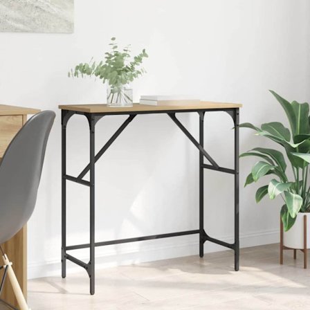 Konsolbord Artisan Ek 75 x 32 x 75 cm Konstruerat trä