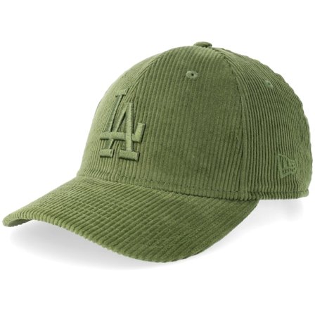 New Era - MLB Vert adjustable Casquette - Los Angeles Dodgers Corduroy 9FORTY M-crown Green Adjustable @ Hatstore