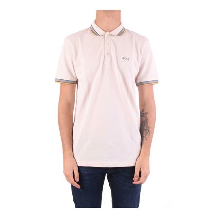 Hugo Boss Polo Shirts , Wit , Heren , Maat: L