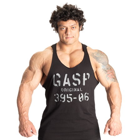 GASP Original Paita Musta/Harmaa