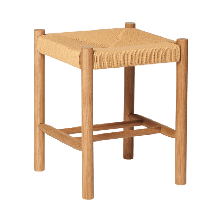 Åhléns Home Pall med flätad sits ALMA Möbler ONESIZE