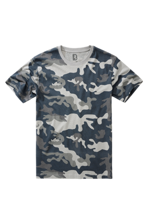 Brandit T-Shirt Grå/Kamouflage S