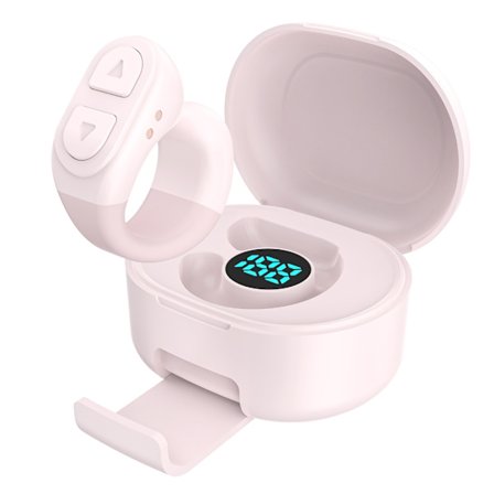 Bluetooth-kompatible Mobile Selfie Lazy Musikvideo Fjernbetjeningsringe