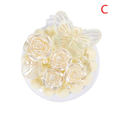 Resehårborste Spegel Vikficka Massage Hårkam Makeu