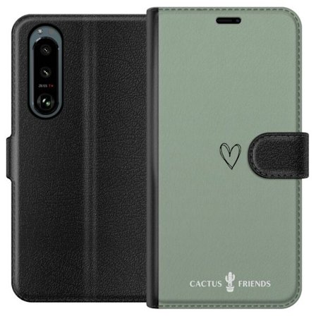 Kompatibel Tegnebogsetui til Sony Sony Xperia 5 III Cactus and Friends – SageLove