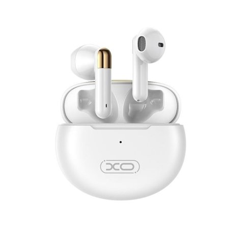 TWS Airpods BT 5.1 Bluetooth Hovedtelefoner med ladeboks XO - Hvid