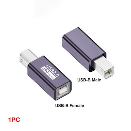 USB-B til Type-C Konverter MIDI Adapter USB-B HUN TIL HAN