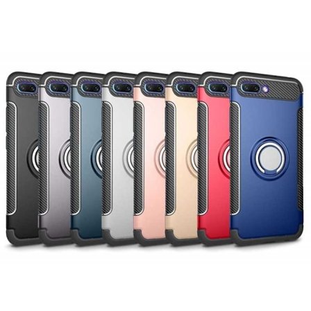 Honor 10 Käytännöllinen iskunkestävä kotelo rengaspidikkeellä V2