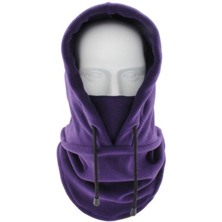 Fleece Balaclava Vinterlue for Menn - Beanies, Varm, Vindtett, Full