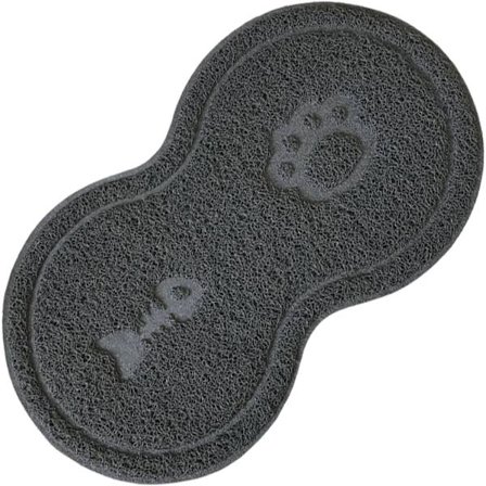 Hundemadsmåtte, skridsikker vandtæt, bordskåner til skåle - Vaskbare underlag til hunde- og katteskåle