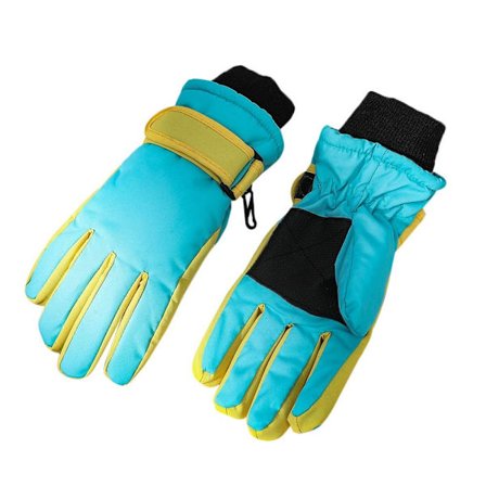 Barn Skidhandskar Långärmade vantar GRÖN - spot sales