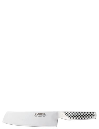GLOBAL Grøntsagskniv 18 Cm - Silver - 18 CM