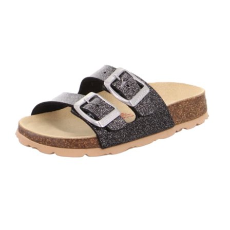 Superfit Fussbettpantoffel Kids Children sandals Black 34