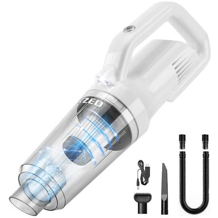 Handdammsugare 9000PA trådlös handdammsugare batteri upp till 30min,