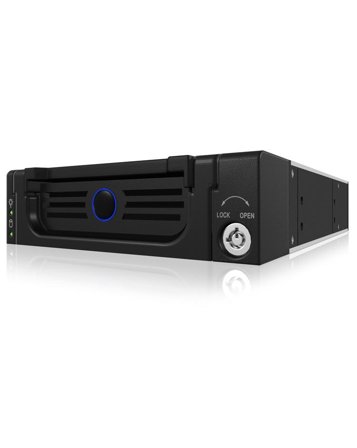 ICY BOX IcyBox Mobile Rack 5,25' for 3,5'' SATA HDD, black