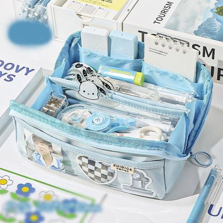 Pen Bag Penalhus BLÅ