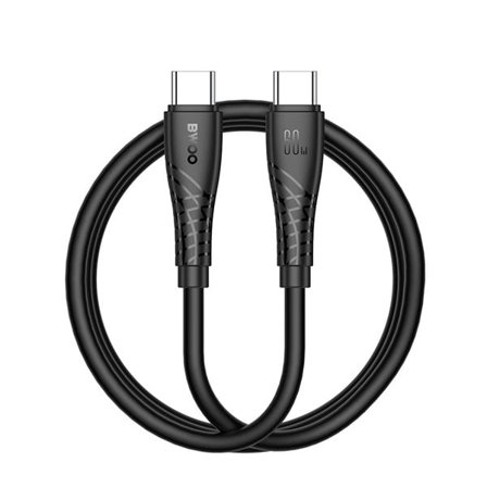 BWOO 60W USB-C-kabel 1m - Svart