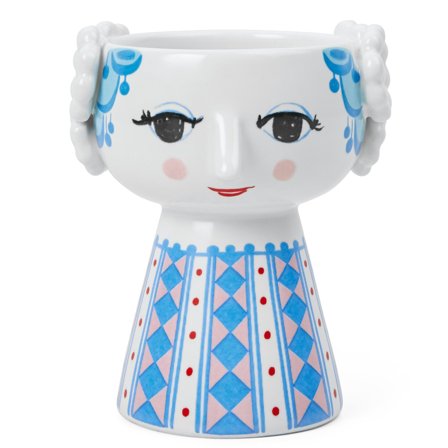 Bjørn wiinblad ljusstake 9,5 cm, blå | Inredning > Ljusstakar & Lyktor > Ljusstakar > Ljusstake | Bagaren och Kocken