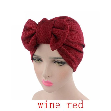 Mössa Kemo Cap Rosett Turban Motorhuv VIN RÖTT