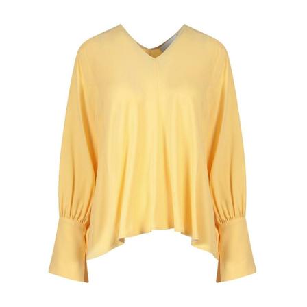 Erika Cavallini Casual Shirts Gul, Dame Bluser