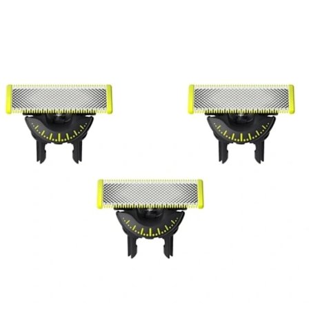 3-pakka Parranteriä 360 Parranterää Yhteensopiva Philips Oneblade Vaihtoterien One Blade Pro -terien Kanssa 360° Kierto[ca]