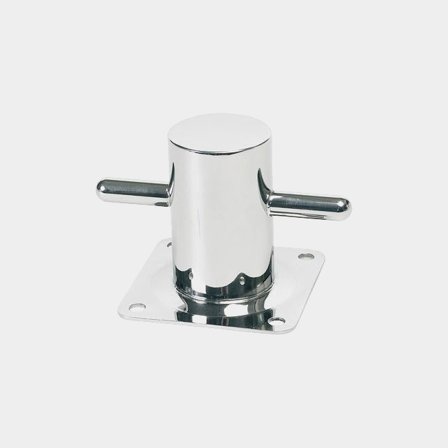 Dock bollard, single, 120 mm, stainless steel