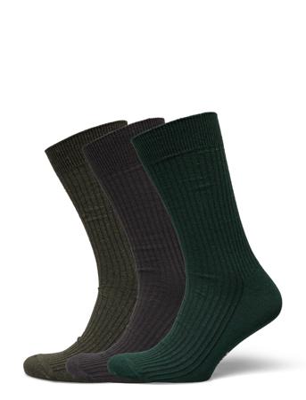 Sock Box Anton Underwear Socks Regular Socks Grønn Mads Nørgaard*Betinget Tilbud