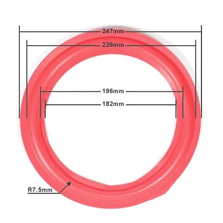 Anti-Aging Högtalarskum Kant Elasticitet & Hållbara Skumkanter