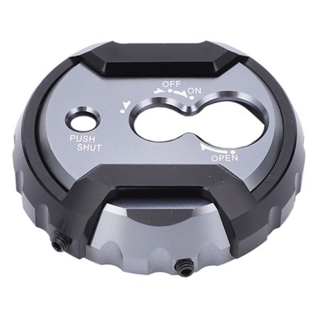 CNC Aluminium Legering Sædelås Dæksel Udskiftning Yamaha Nmax 125 150 155 2015 2019 Titanium Farve