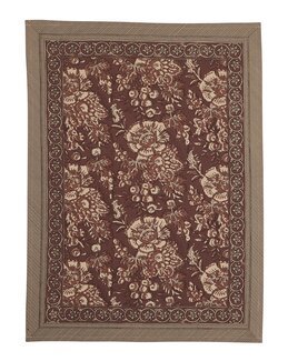 Keittiöpyyhe Sonia painetulla kuvioinnilla Viininpunainen