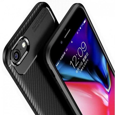 iPhone 7 / 8 / SE (2020 & 2022) Stöttåligt Skal FullCarbon V4