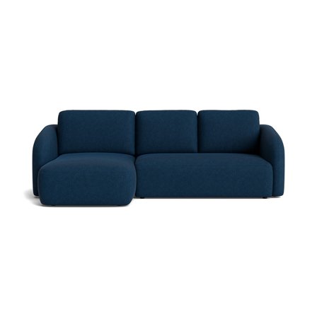 Savona chaiselong sovesofa, venstrevendt | opbevaring - Aragon Blå - 270x154x94 - Sofa, sovesofa, chaiselong