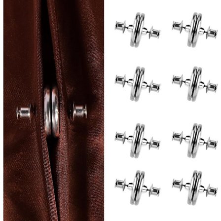 ING 8 Par Magnetlukning, Stærke Magnetiske Gardinerclips, Gardinvægte og Holdere, Forhindrer Gardiner i at Blæse Væk