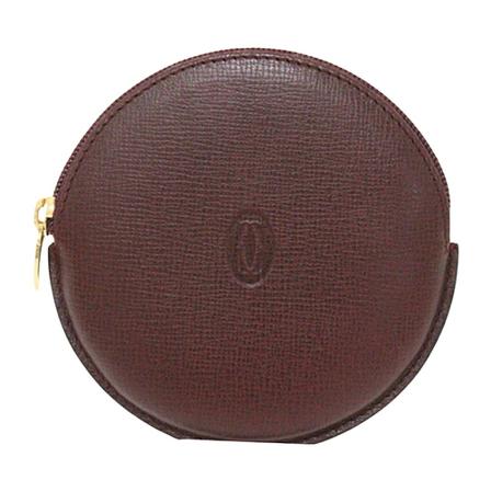 Cartier Vintage, Wallets ; Cardholders Rood, unisex, Maat:ONE Size