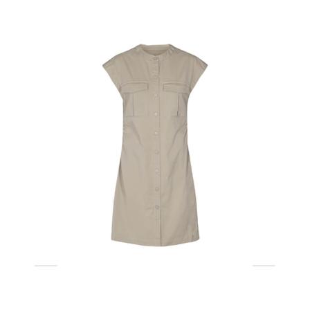 Levete Room, Nobella 4 Dress Beige, Dames, Maat:M