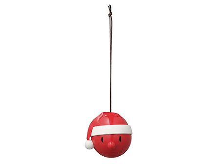 HOPTIMIST Figur Santa Ornament 2stk Red