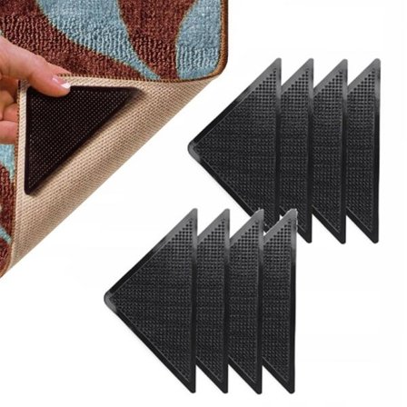 8-Pack Anti-Slip för matta