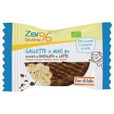 Fior Di Loto Gallette Mais E Cioccolato Al Latte Biologiche 32g