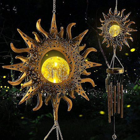 Sommerfugl vindklokker, retro kobber vindklokker gaver til mamma bursdagsgaver metall sommerfugl - Aespa