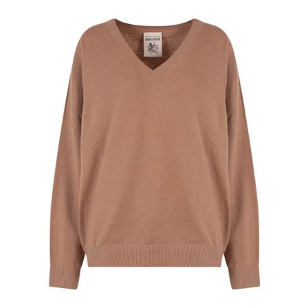 Semicouture, Knitwear Y2Wg 06 Brązowy, Kobieta, Rozmiar: M