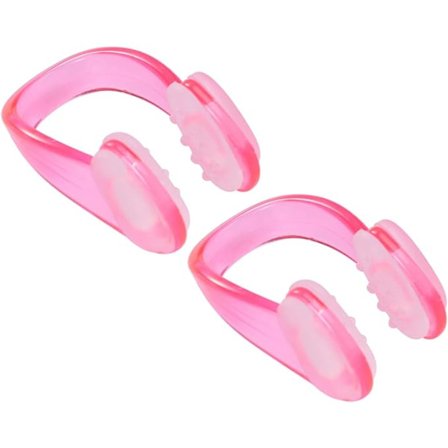 2-pack silikonöronproppar för barn, öronproppar, näsklämma, simning, näsklämma för vuxna