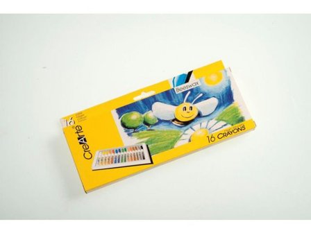 Bivaxkrita 16 färger - Lyreco - Skola och förskola - Bild och form - Kritor