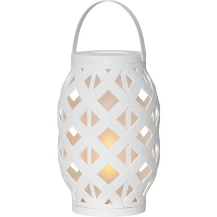 Star Trading - Bærbar lampe Flame lantern 062-16 Hvit