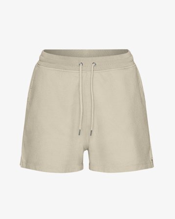 Women Organic Sweatshorts - Oyster Grey XL