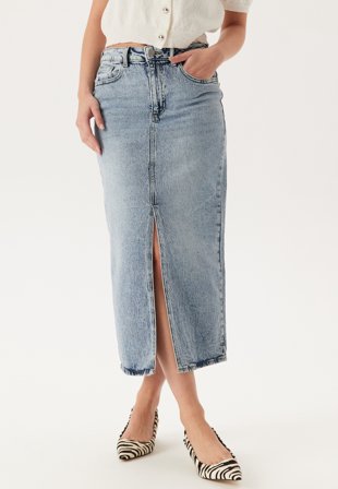 VILA Vijaf Hw Midi Denim Skirt-noos Vaatteet