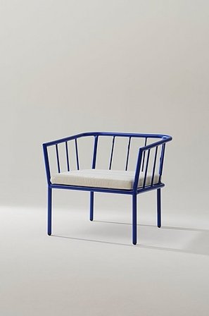 Jotex - Sessel Kornblumenblau - MENTON - Kaufe Gartensessel bei Jotex