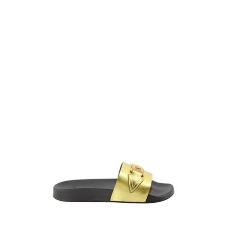 Versace, Flip Flops Zwart, Dames, Maat:37 EU
