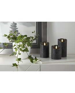 Star Trading LED-bloklys Sort