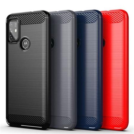 Stöttåligt Armor Carbon Tpu-skal Moto G20/g30 - Fler Färger Blå
