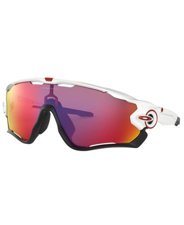 Oakley Jawbreaker Prizm - Polished White Prizm Road